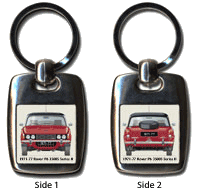 Rover P6 3500S (Series II) 1971-77 Keyring 5